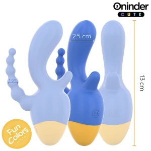ONINDER CUTE - LOVE 3 SOME TRIPLE VIBRATOR - BEZPÅATNA APLIKACJA NA CAÅY ÅWIAT